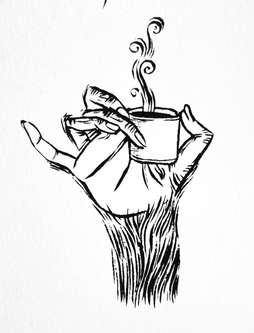 Un café por favor.