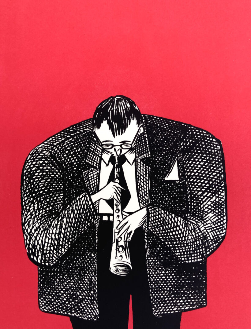 Clarinetista | Clarinet player | Ramón París