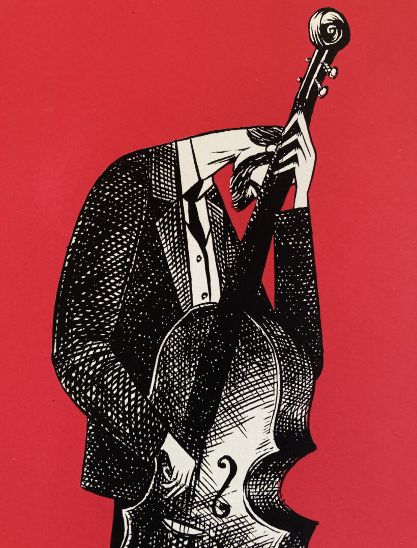 Contrabajista | Double bass player | Ramón París