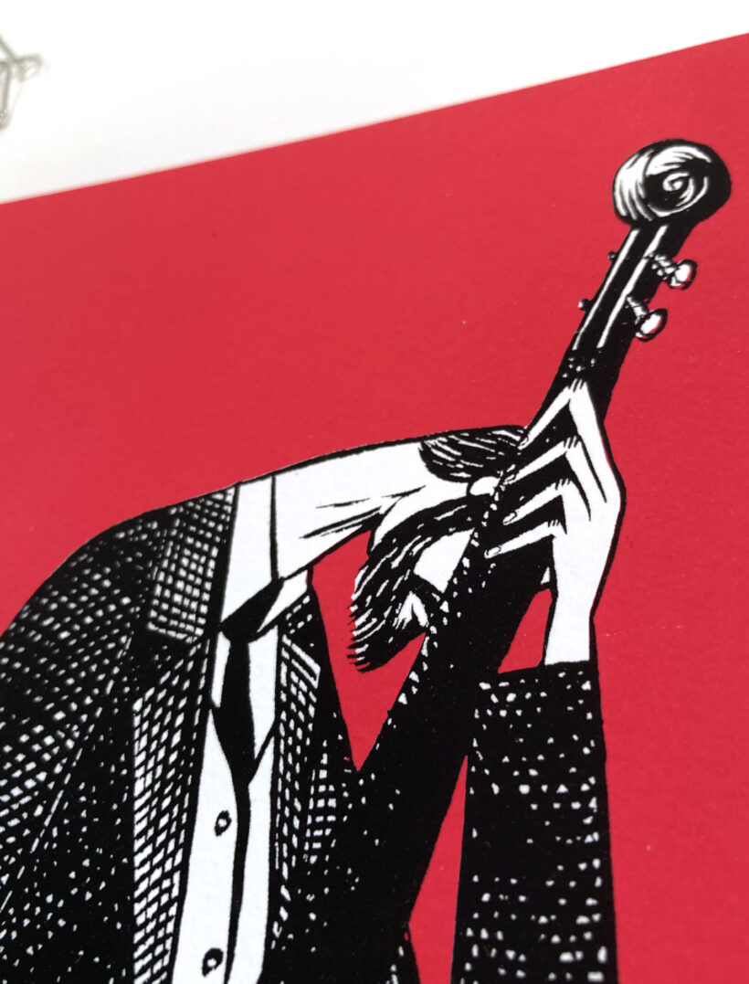 Contrabajista | Double bass player | Ramón París