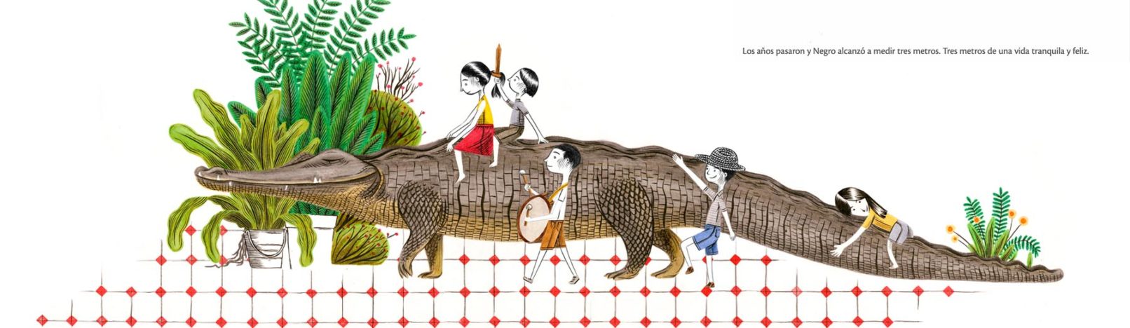 La Caimana ilustrado por Ramón París