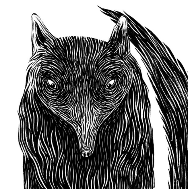 Wild animals by Ramón París | screenprinting