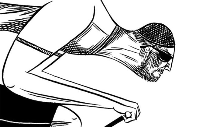 Ciclista | Screenprint series | Ramón París