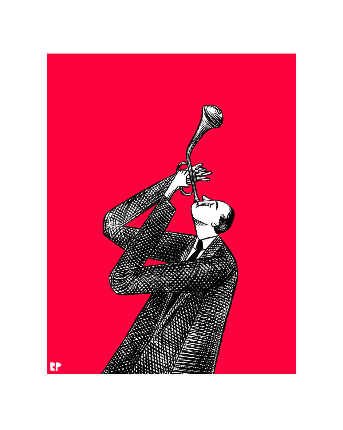 Trompetista II | Jazz series | Ramón París